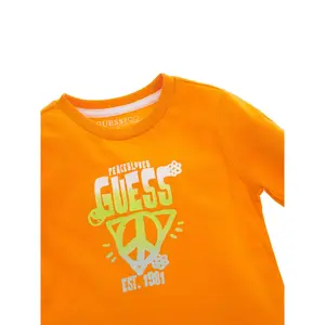 Baby boy long sleeve t-shirt Guess image-2