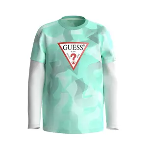 Baby boy long sleeve t-shirt Guess image-0