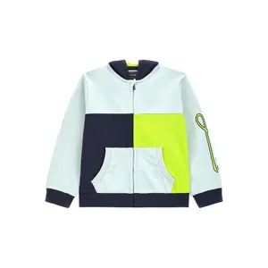 Baby boy zip-up hoodie Guess Active image-0