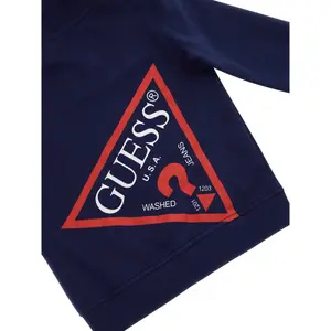 Hooded sweatshirt with zipper Guess image-2