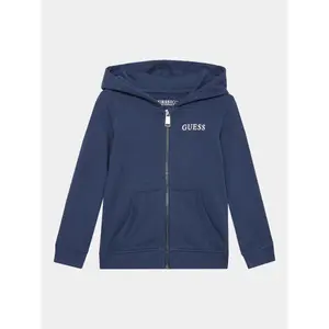 Baby hooded zip sweatshirt Guess image-0
