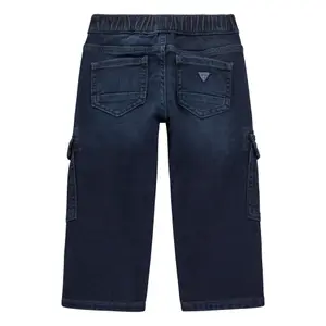 Pantalon cargo en jean enfant Guess image-1