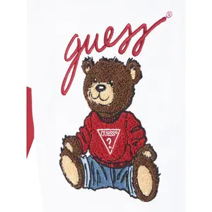 Children's long-sleeve round neck cotton T-shirt Guess image-2