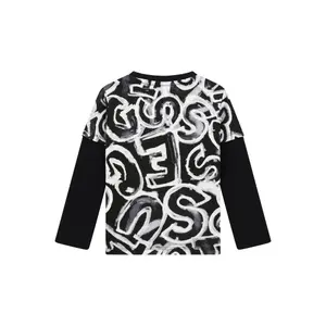 Baby's long sleeve T-shirt Guess image-1