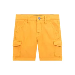 Baby boy poplin cargo shorts Guess image-0