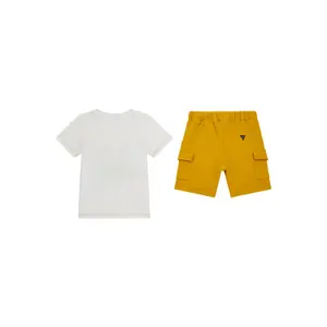 Baby t-shirt + fleece shorts sæt Guess image-2
