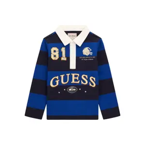 Long sleeve polo for kids Guess Heavy image-0