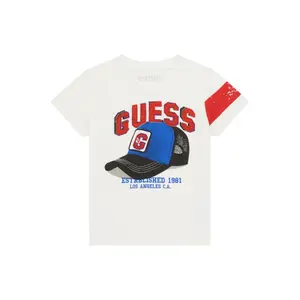 Baby cotton T-shirt Guess image-0