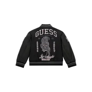 Nylon- und PU-Trainingsjacke für Kinder Guess image-1
