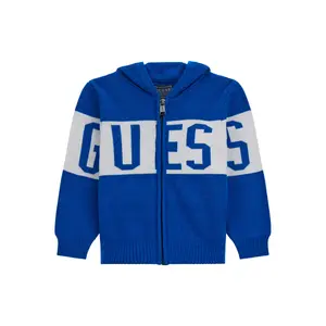 Hooded sweatshirt with zipper Guess image-0