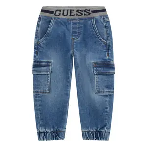 Jeans à enfiler enfant Guess image-0