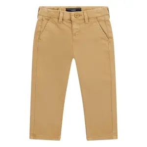 Pantalon chino extensible en satin bébé garçon Guess image-0