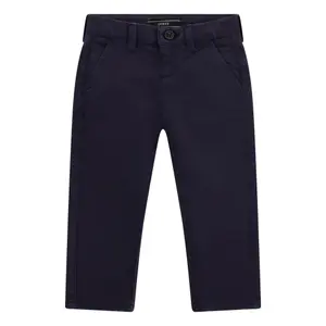 Pantalon chino extensible en satin bébé garçon Guess image-0