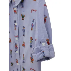 Chemise manches longues ajustable bébé garçon Guess Oxford image-3