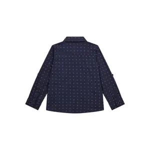 Chemise manches longues ajustable bébé garçon Guess Poplin image-1