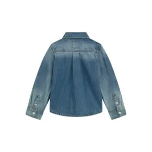 Adjustable Sleeve Denim Shirt for Kids Guess image-1