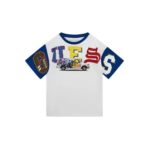 Oversized T-shirt Guess pure white image-0