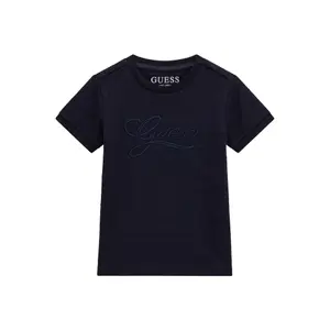 Kids' jacquard jersey T-shirt Guess image-0