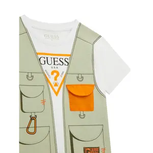 Kid's T-shirt Guess pure white 8 image-1