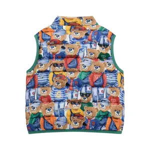 Colete reversível sem mangas para criança Guess image-1