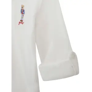 Baby girls' long sleeve shirt Guess Piquet image-2