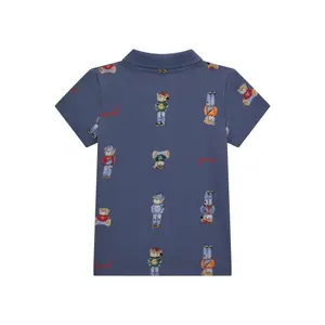 Baby boy polo shirt Guess image-1