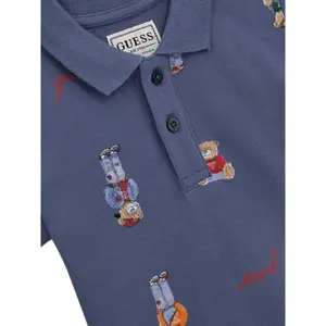 Baby boy polo shirt Guess image-2