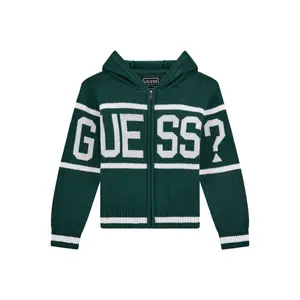 Hooded sweatshirt with zipper Guess image-0