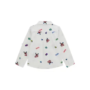 Langarmhemd aus Popeline für Kinder Guess image-1