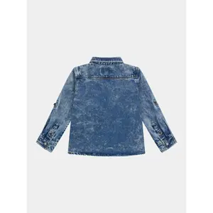 Denimjakke til babydreng Guess image-3