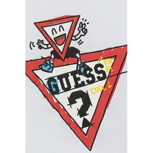 Long sleeve logo T-shirt for baby boy Guess image-2