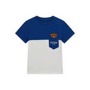 Embroidered logo T-shirt for kids Guess image-0