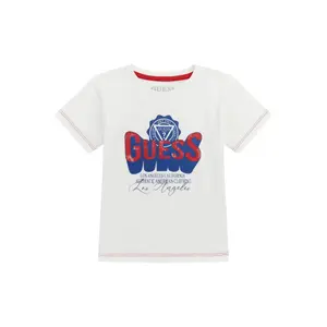Printed logo T-shirt for kids Guess image-0