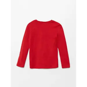 Long-sleeved cotton T-shirt for baby boys Guess image-1