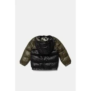 Jas met capuchon en lange mouwen voor babyjongen Guess image-1