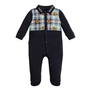 Baby boy romper Guess Interlock image-0