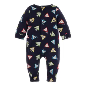 Baby boy romper Guess Interlock Overall image-1
