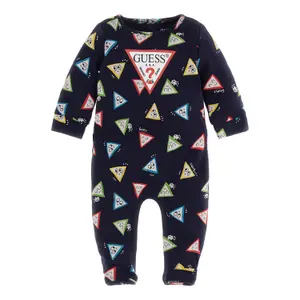 Baby boy romper Guess Interlock Overall image-0