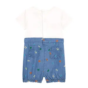 Shorty baby boy Guess Mixed Fabric image-1