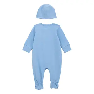 Baby girl dungaree and hat set Guess image-1