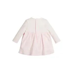 Dress with chenille long sleeves baby girl Guess image-1