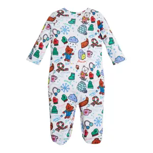 Dress body with muslin baby girl Guess image-1