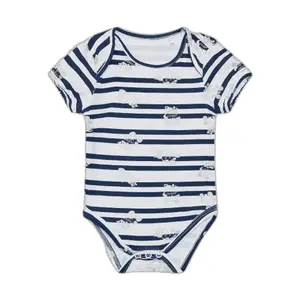 Set of 4 baby girl rompers Guess image-3