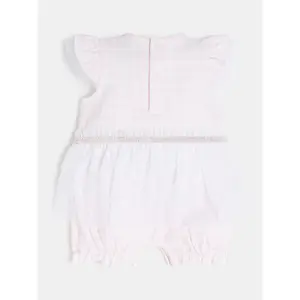 Baby girl knit romper dress Guess image-1