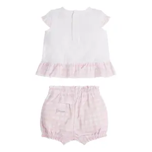 Baby girl t-shirt + shorts set Guess image-0