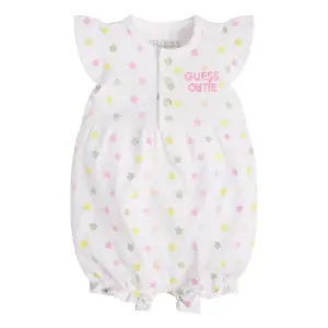 Baby girl piqué romper Guess image-0