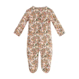 Baby girl romper Guess Interlock Overall image-1