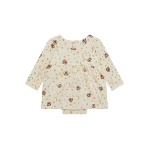 Baby girl bodysuit dress Guess Interlock image-0