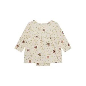 Baby girl bodysuit dress Guess Interlock image-1