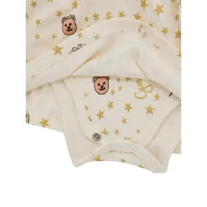 Baby girl bodysuit dress Guess Interlock image-2
